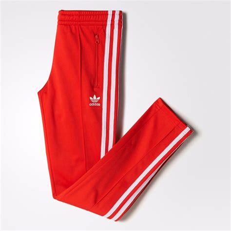 rode adidas broek mannen|adidas sport broek.